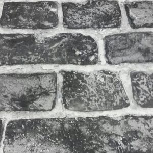 טפט חומת אבן שחורה